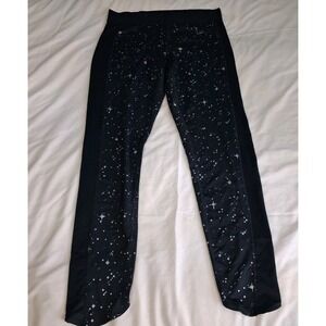 Nike Dri Fit Star Print Womens Active Leggings Size Large Sporty  Running